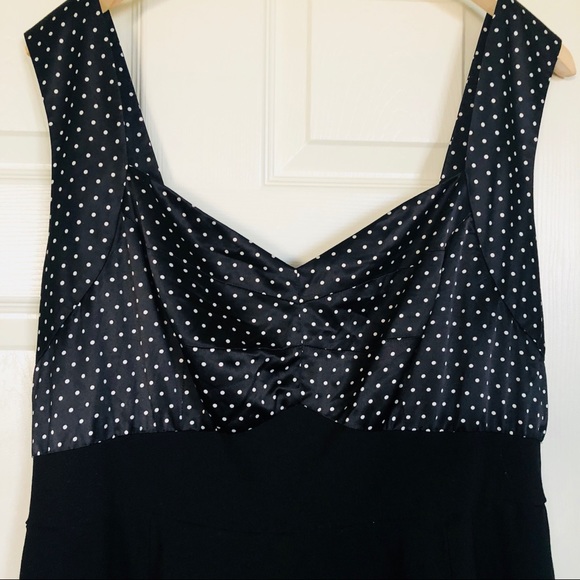 torrid Dresses & Skirts - TORRID Polka Dot Swing Dress Black White Size 20